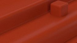 Mat rouge lipstick