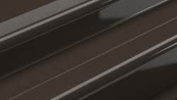 Metallisiert - schokoladenbraun